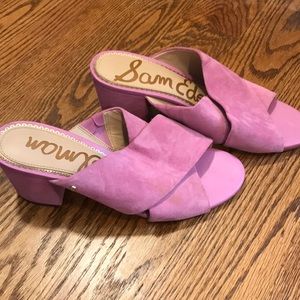 Sam Edelman block heel slides